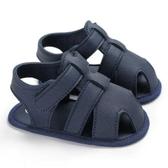 2019 Baby First Walkers Baby 0-18 months Boy Girl Slippers Toddler Kids Nursery School Summer New Leather Shoes