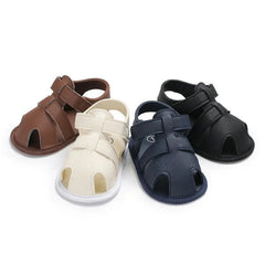 2019 Baby First Walkers Baby 0-18 months Boy Girl Slippers Toddler Kids Nursery School Summer New Leather Shoes