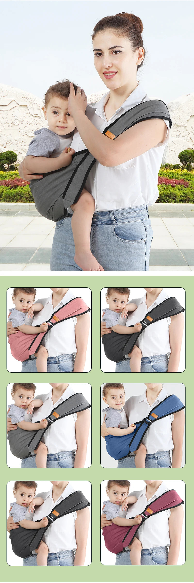 Four Seasons universal baby carrying bag waist stool strap