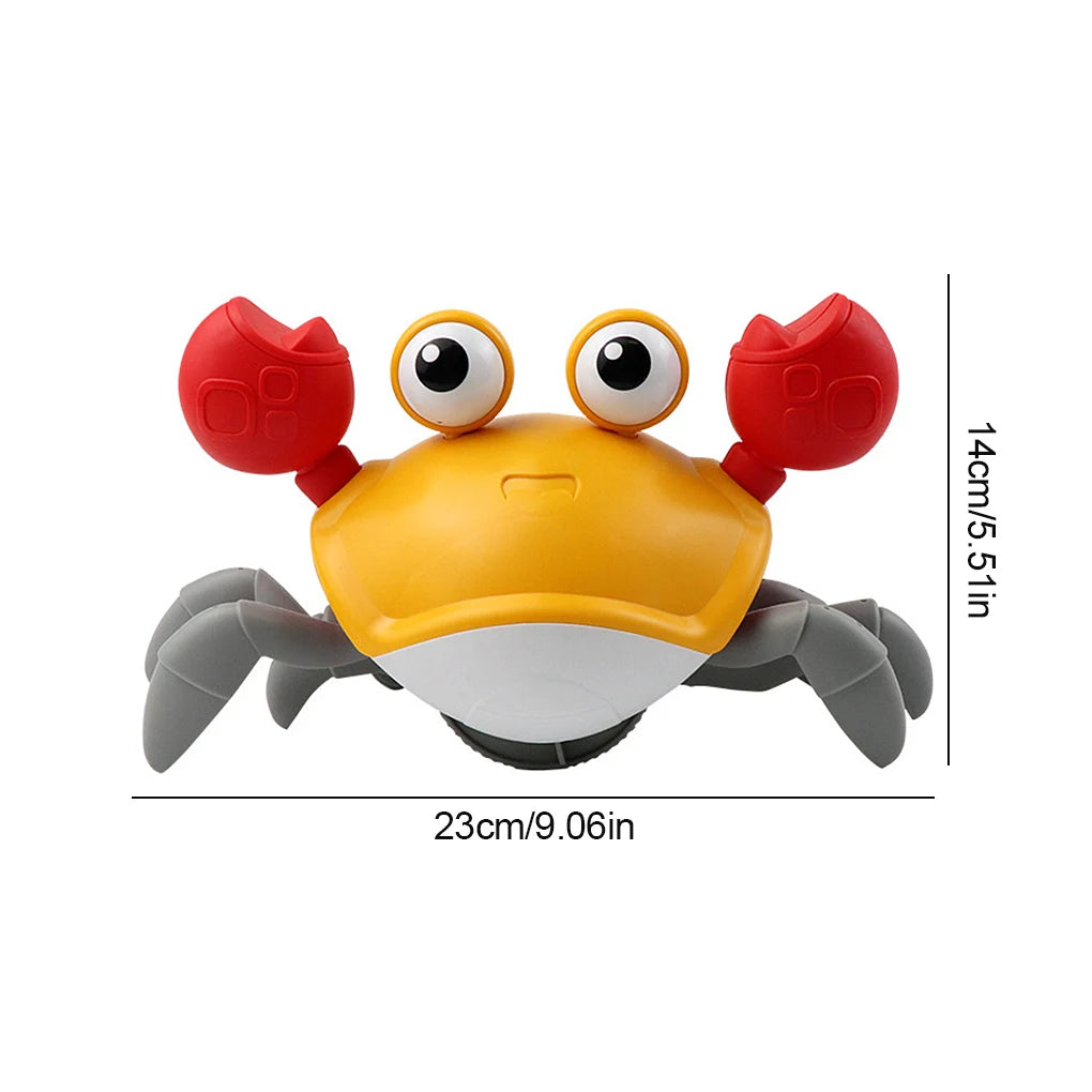 Baby Bath Tub Water Play Crab Toy Clockwork Portable Beach Children Shower Accessory Baby Pulling a String To Learn to Walk