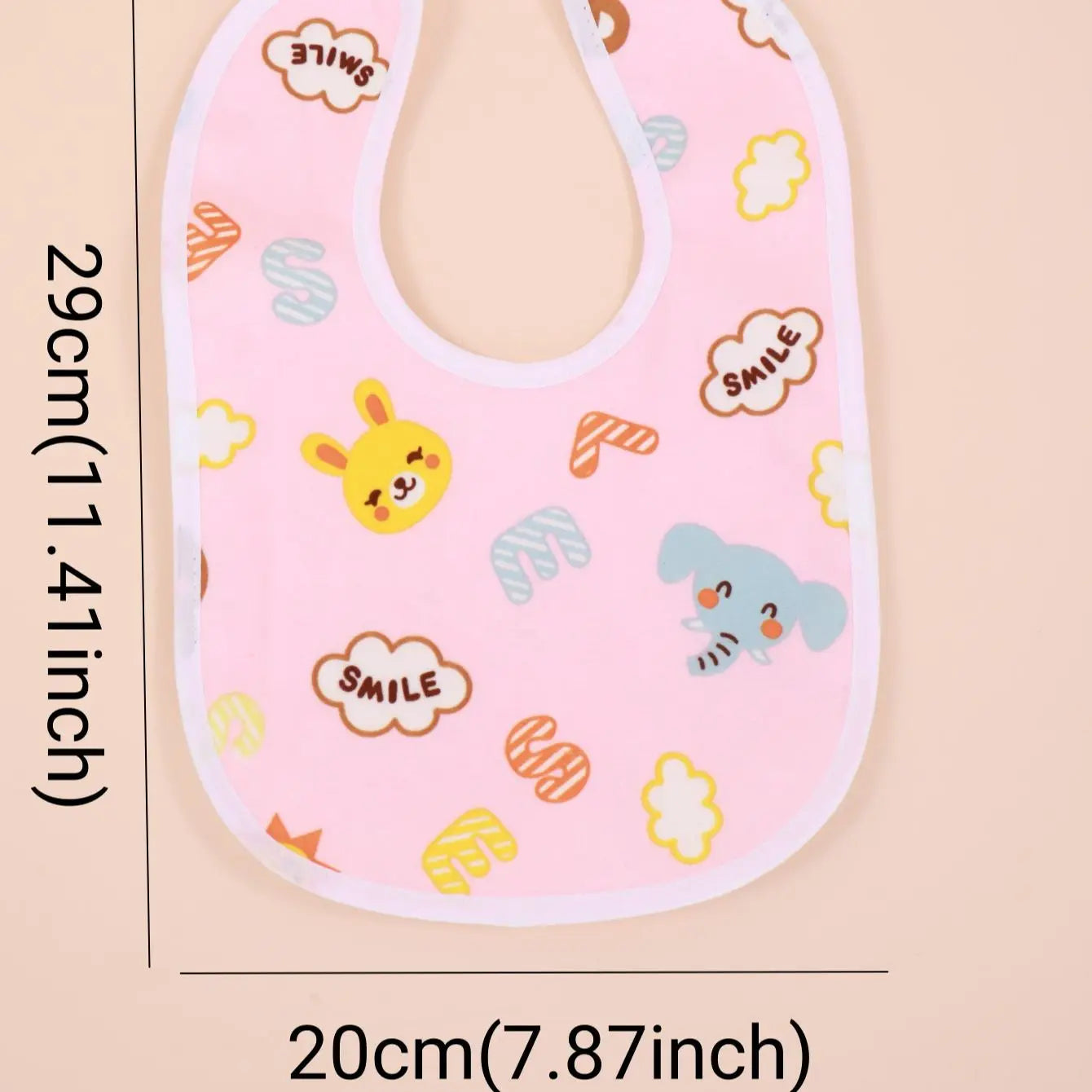 Random 5/8/10pcs Baby Cotton Babadores Burp Saliva Towel Cartoon Bibs Bandana Waterproof Boys Girls Accessories Clothing