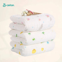 Cotton Baby Bath Towel Boys Girls Towel Blanket For Newborn Baby Bathrobe 6 Layers Gauze Washcloth Infant Swaddle