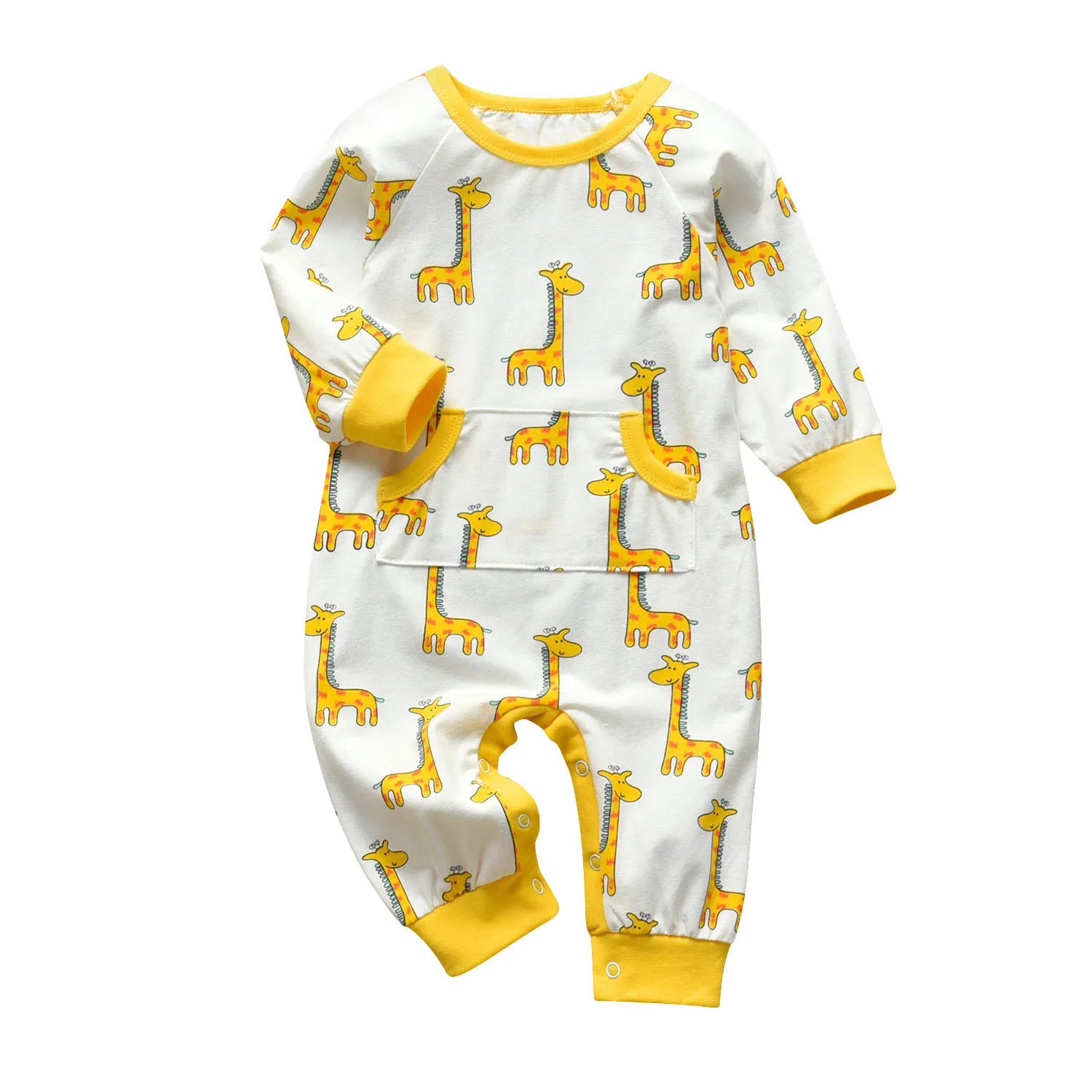 New Fashion Newborn Toddler Infant Baby Boys Romper Clothes Letters Printed Long Sleeve Jumpsuit Playsuit Clothing