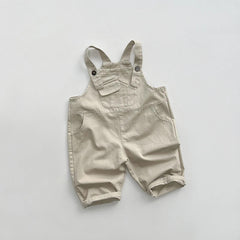 Spring Fashion New Kids Strapped Pants for Boys and Girls Korean Style Overall Trousers Children's Casual Jumpsuit 1-6Y